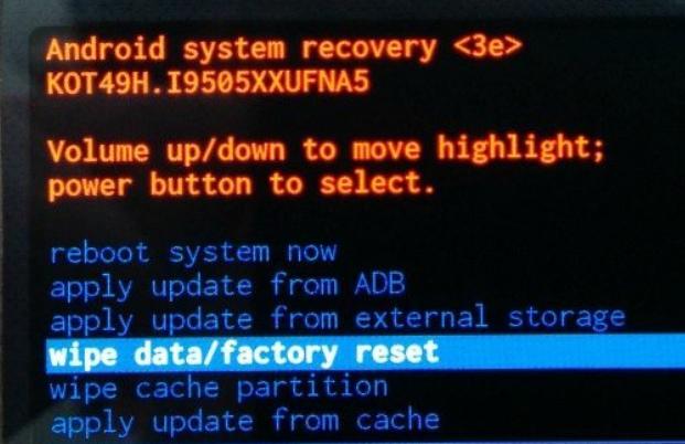 [solved] “no command” error in recovery mode on android