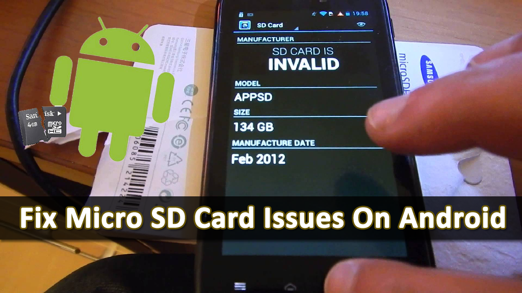 5 Common Micro SD Card Errors/Issues On Android And Their Fixes