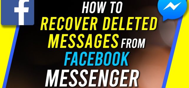 Recover Archived Messages On Facebook Messenger Archives Android Data Recovery Blog