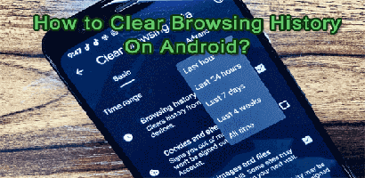 clear search history on Android phone