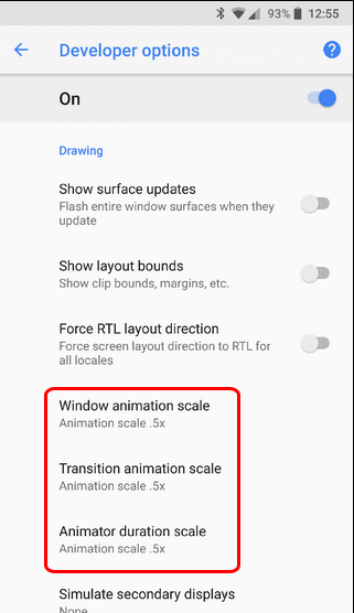 speed up your Android phone