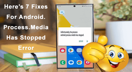 Android.Process.Media Has Stopped Error