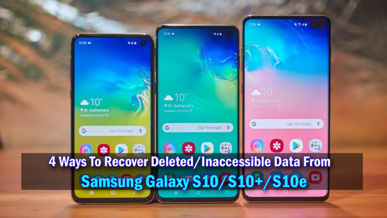 Samsung S10 data recovery