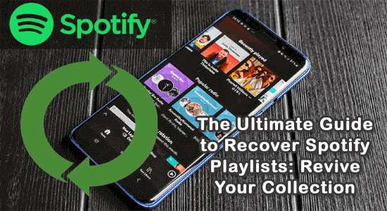 recover playlist on Spotify