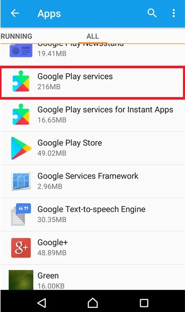 can’t connect with Goggle servers on Android phone