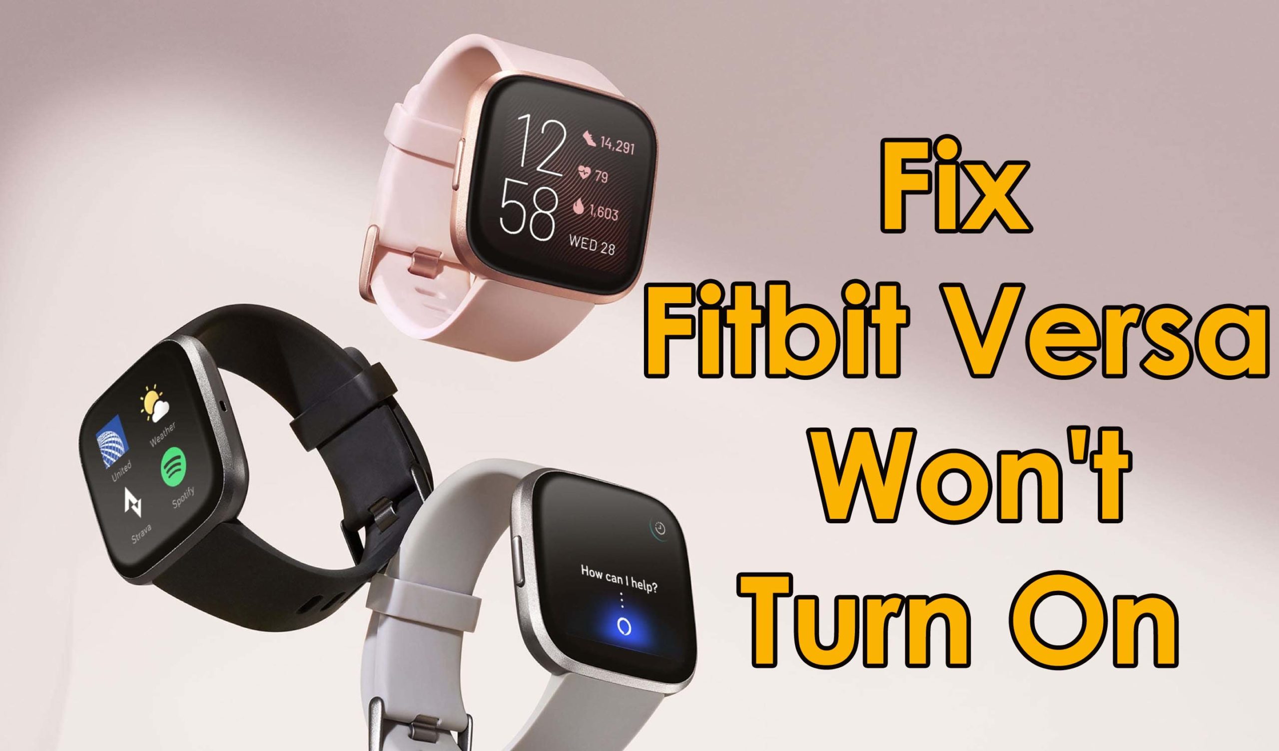 Why Won't My Weather App Work On My Fitbit Versa LCALO