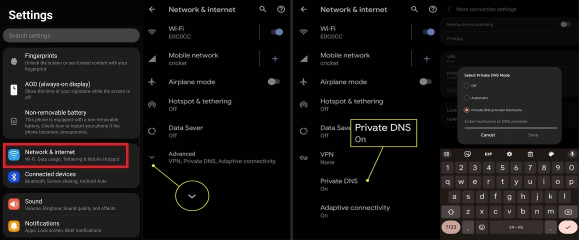 Switch DNS Server