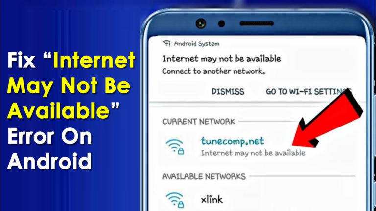 fix Wi-Fi connected but no internet Archives - Android Data Recovery Blog