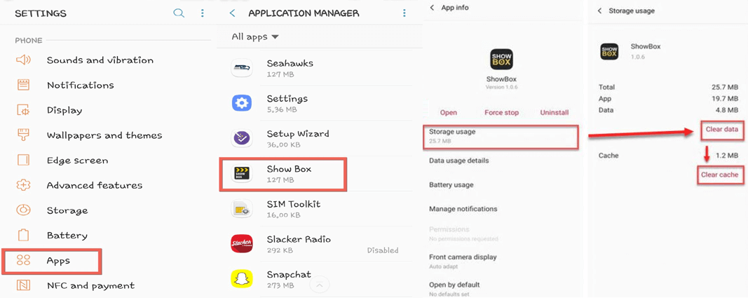 Android Showbox not working