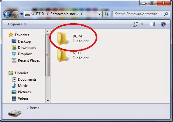 DCIM folder