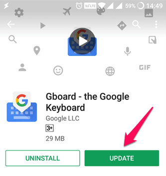 update gboard