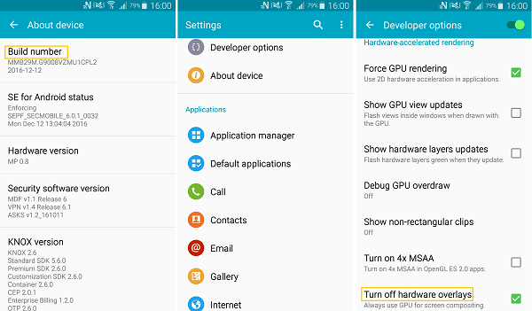 fix screen glitching