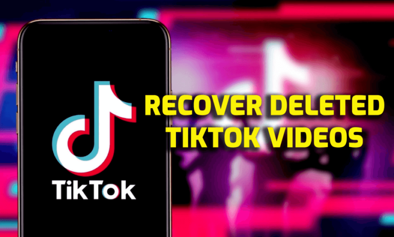 Recover Deleted TikTok Videos On Android