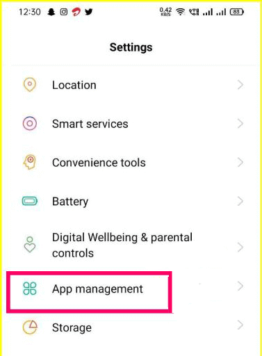 App management
