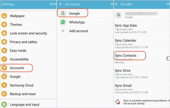 Back Up Android Phone Before Factory Reset Using Google Account