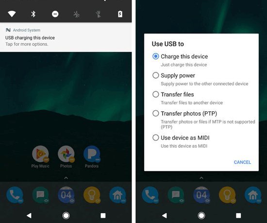 Back Up Android Phone Using MTP