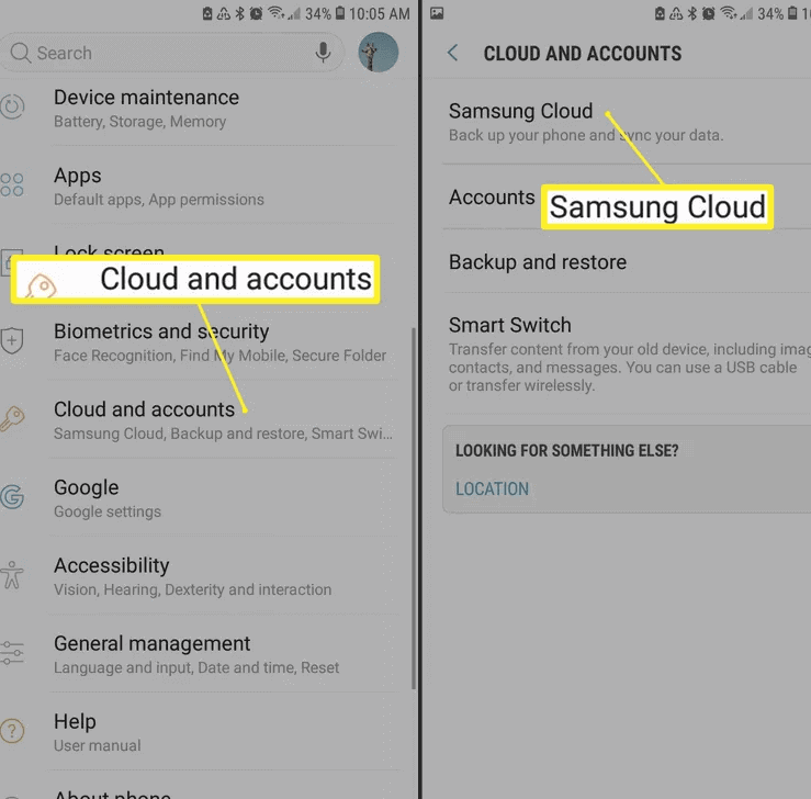 Recover Deleted Data from Samsung Cloud