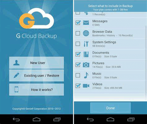 Back Up Android Phone Before Factory Reset With G Cloud Backup