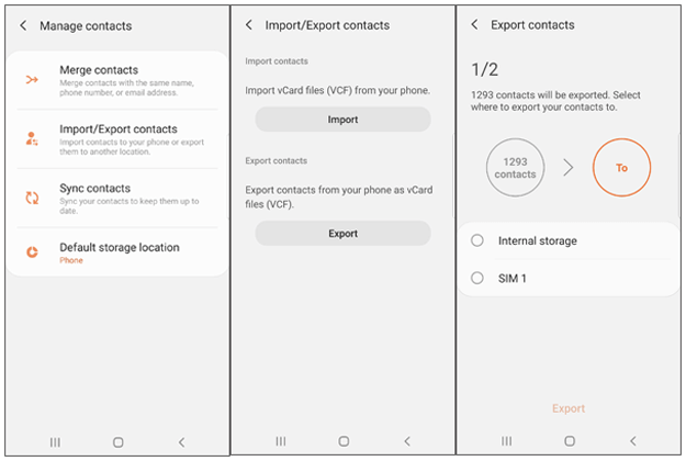 Back Up Android Contacts Before Factory Reset