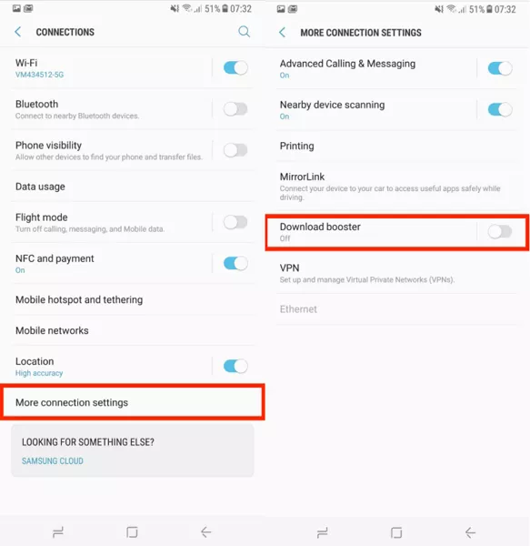 Gescheitert beim Herunterladen des Anhangs von Multimedia-Nachricht Android
