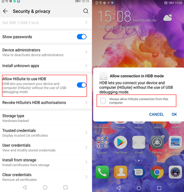 Hisuite Not Connecting 