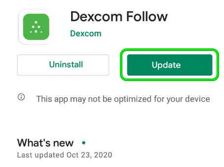 Beheben Sie den Dexcom-Serverfehler auf Android