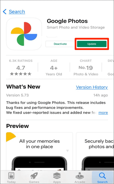 Google Photos Save To Device Not Working