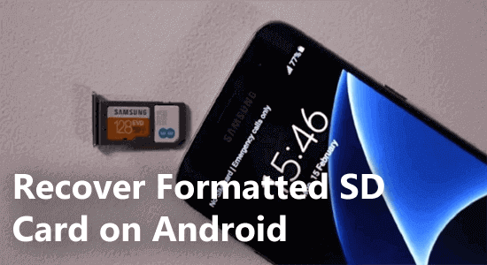 Recover Files From Formatted SD Card