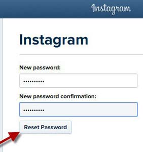 Try Changing the Instagram Account Password