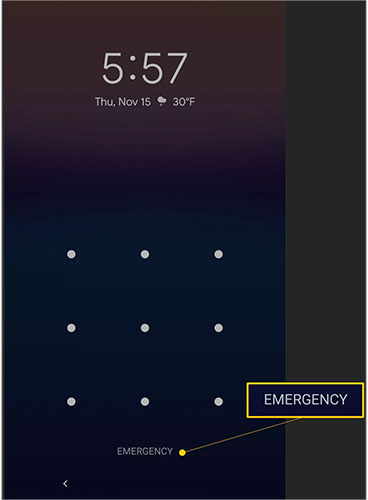 Emergency Call feature