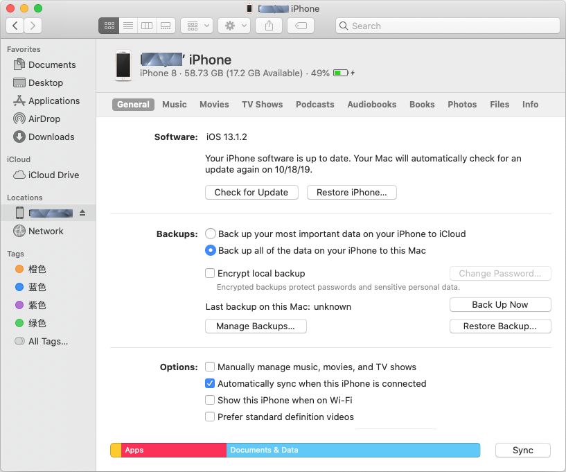 Reset Your iPhone Using iTunes