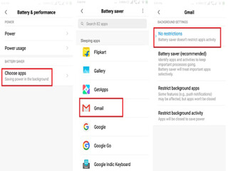 gmail notifications is not working