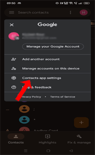 how to restore deleted contacts on Android