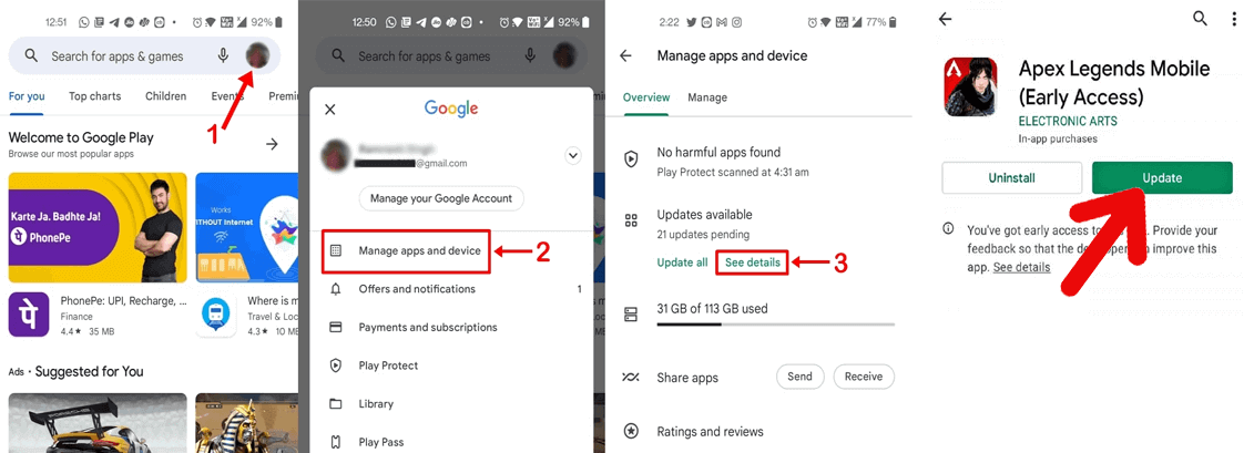 Apex Legends Mobile network error
