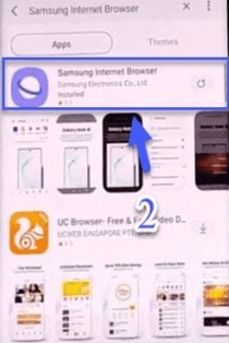 Samsung internet browser