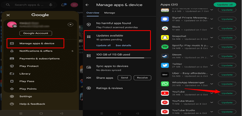 360 degree video not working Android