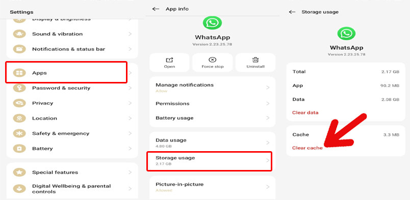 WhatsApp keeps crashing on Android