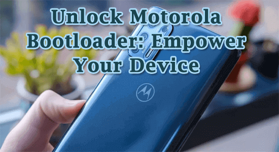 Unlock Motorola Bootloader