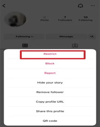 Restricting the Sender