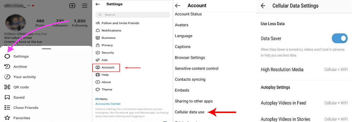 Instagram feed not refreshing