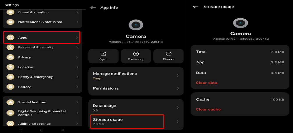 camera keeps stopping Android