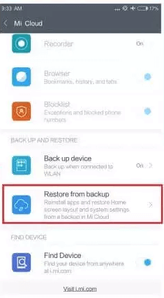 recover deleted data from Xiaomi phone