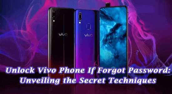 unlock Vivo phone if forgot password