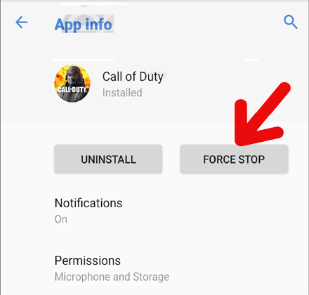 call of duty mobile network error