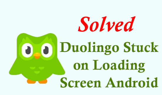 Duolingo Stuck on Loading Screen Android