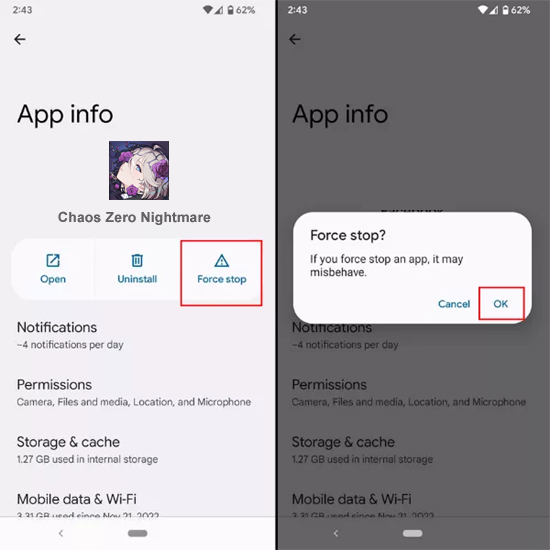Chaos Zero Nightmare app icon