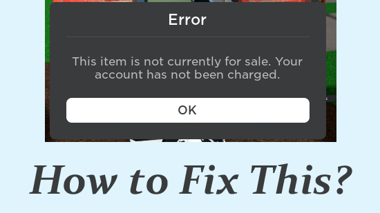 your account has not been charged roblox mobile